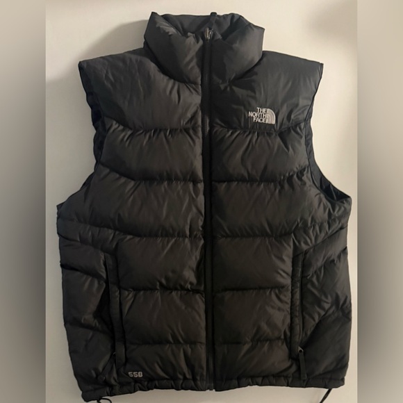 The North Face Other - The North Face Charcoal Quilted 550 Vest